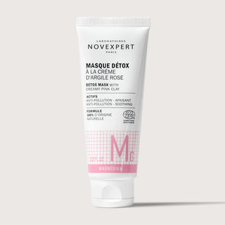 Novexpert Laboratoires - Masque Détox à la Crème d'Argile Rose - Maschera Trattamento Detox per pori