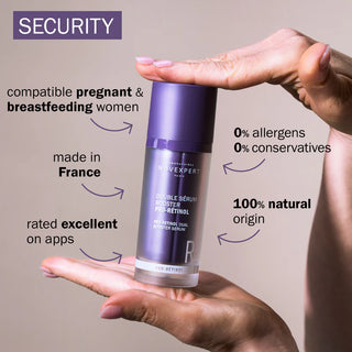 Novexpert Laboratoires - Double Pro Retinol Serum Booster AHA + PHA - Siero Booster Retinolo ritexturizzante anti age