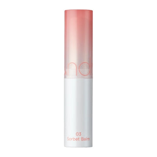 Rom&nd Glasting Melting Balm – Balsamo Labbra Lucido, Effetto Glossy Idratante - Sorbet Balm