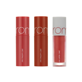 Rom&nd - Best Tint Edition - Lip Tint Set Warm Tone Pick - Bundle Rossetti