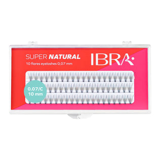 Ibra Make Up - Ciglia finte a ciuffetto Super Natural - Professional Make Up Lashes