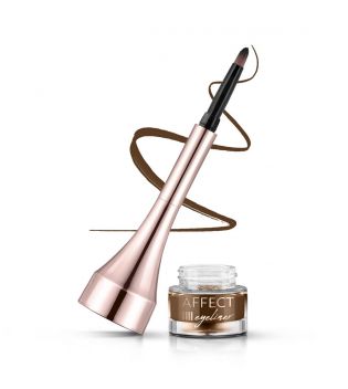 Affect Cosmetics - Simple Lines Gel Eye Liner - Brown