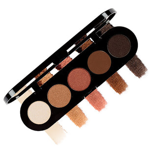 Make Up Atelier Paris - PRO 5 Eyeshadow Palette - T15 Honey Brown