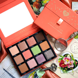 Viseart Professional Make Up - Paris Love Letter - Etendù - Professional Eyeshadow Palette