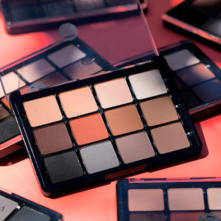 Viseart Professional Make Up - Neutral Matte - Slim Pro - Professional Eyeshadow Palette - VPE01