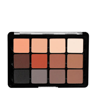 Viseart Professional Make Up - Neutral Matte - Slim Pro - Professional Eyeshadow Palette - VPE01