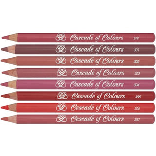 Cascade Of Colours - Pencil Technique Eyes & Lips Pencils - MUtinArt Make Up Store