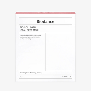 Biodance - Biodance Bio-Collagen Real Deep Mask Set 4pcs – Maschera Viso Idrogel al Collagene Effetto Glass Skin