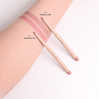 Daso Beauty - Matita Labbra Waterproof - 12 Milky Nude (MLECZNY NUDE)