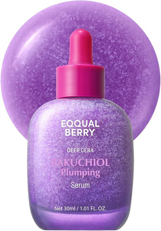 EQQUALBERRY - Bakuchiol Plumping Serum - Siero Viso Rimpolpante Anti Age con Bakuchiol e Acido Ialuronico