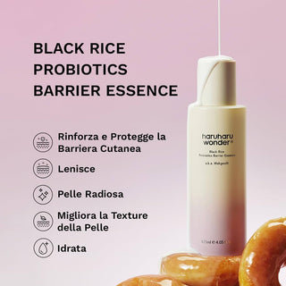 Haruharu Wonder - Black Rice Probiotics Barrier Essence a.k.a. Makgeolli - Essence Coreana Lenitiva e Riparatrice Barriera Cutanea