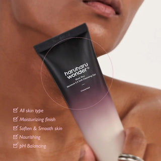 Haruharu Wonder - Black Rice Moisture 5.5 Soft Cleansing Gel - Detergente delicato pH 5,5 con riso nero fermentato