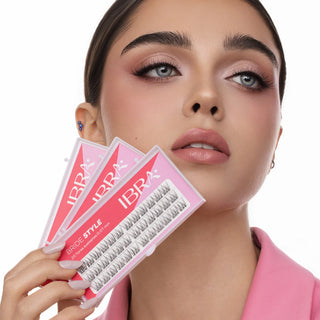 Ibra Make Up - Ciglia finte a ciuffetto Bride Style Mix - Professional Make Up Lashes