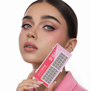 Ibra Make Up - Ciglia finte a ciuffetto Bride Style Mix - Professional Make Up Lashes