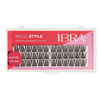 Ibra Make Up - Ciglia finte a ciuffetto Bride Style - Professional Make Up Lashes