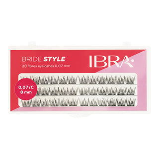 Ibra Make Up - Ciglia finte a ciuffetto Bride Style - Professional Make Up Lashes