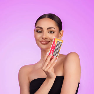 Ibra Make Up - Ciglia finte a ciuffetto Insta Style Mix - Professional Make Up Lashes