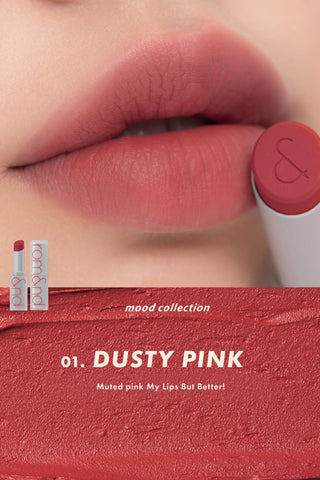 Rom&nd - Zero Matte Lipstick - Dusty Pink - Rossetto Matte Vellutato
