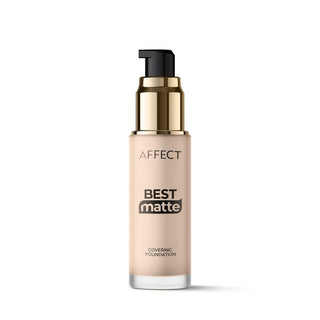 Affect Cosmetics - Best Matte Covering Foundation - Fondotinta effetto Pelle Nuda Opacizzante