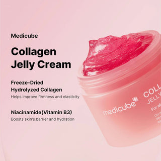 Medicube - Collagen Jelly Cream - Firming Facial Cream-Gel - Gel Viso Rivitalizzante al Collagene