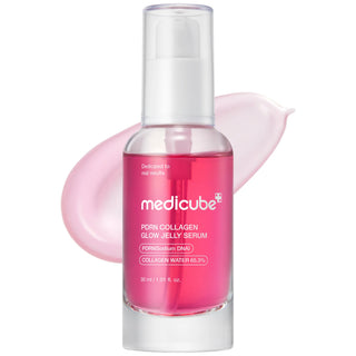 Medicube - PDRN Collagen Glow Jelly Serum - Siero viso illuminante e rimpolpante con PDRN, acqua di collagene e niacinamide