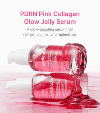 Medicube - PDRN Collagen Glow Jelly Serum - Siero viso illuminante e rimpolpante con PDRN, acqua di collagene e niacinamide