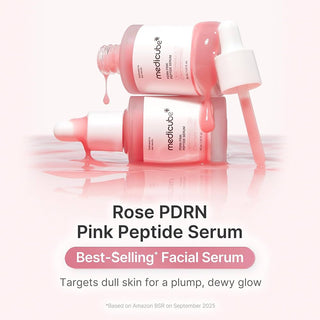 Medicube - PDRN Pink Peptide Serum - Siero con PDRN 1%, niacinamide e peptidi