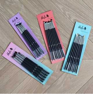 Hulu Brushes - Precision Set - Set di Pennelli di Precisione - Professional Make Up Brushes
