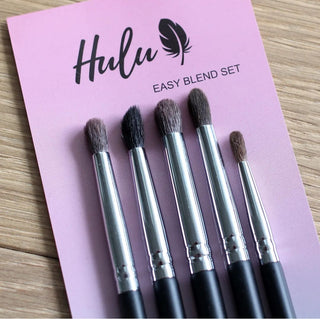 Hulu Brushes - Easy Blend Set - Set di Pennelli Professionali