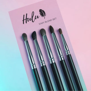 Hulu Brushes - Easy Blend Set - Set di Pennelli Professionali