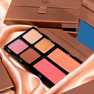 Viseart Professional Make Up - Bisous - Limited Edition Fleurette - Palette Viso e Occhi