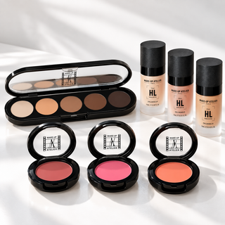 Make Up Atelier Paris - KIT Professionale Highlight, Blush & Contour