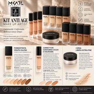 Make Up Atelier Paris - Kit professionale Anti Age Make Up - Levigante Illuminante