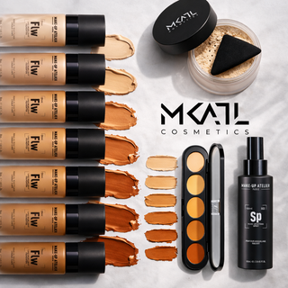 Make Up Atelier Paris - Long Wear Foundations - Kit Professionale per Make Up Artist
