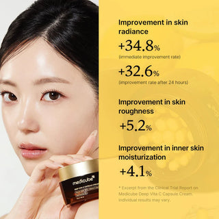 Medicube - Deep Vita C Capsule Cream - Brightening and Firming Face Cream