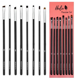 Hulu Brushes - Precision Set - Set di Pennelli di Precisione - Professional Make Up Brushes