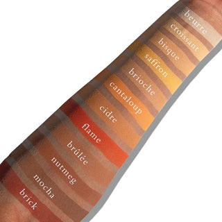 Viseart Professional Make Up - Warm Mattes - Slim Pro - Professional Eyeshadow Palette - VPE10