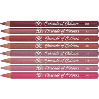 Cascade Of Colours - Pencil Technique Eyes & Lips Pencils - MUtinArt Make Up Store